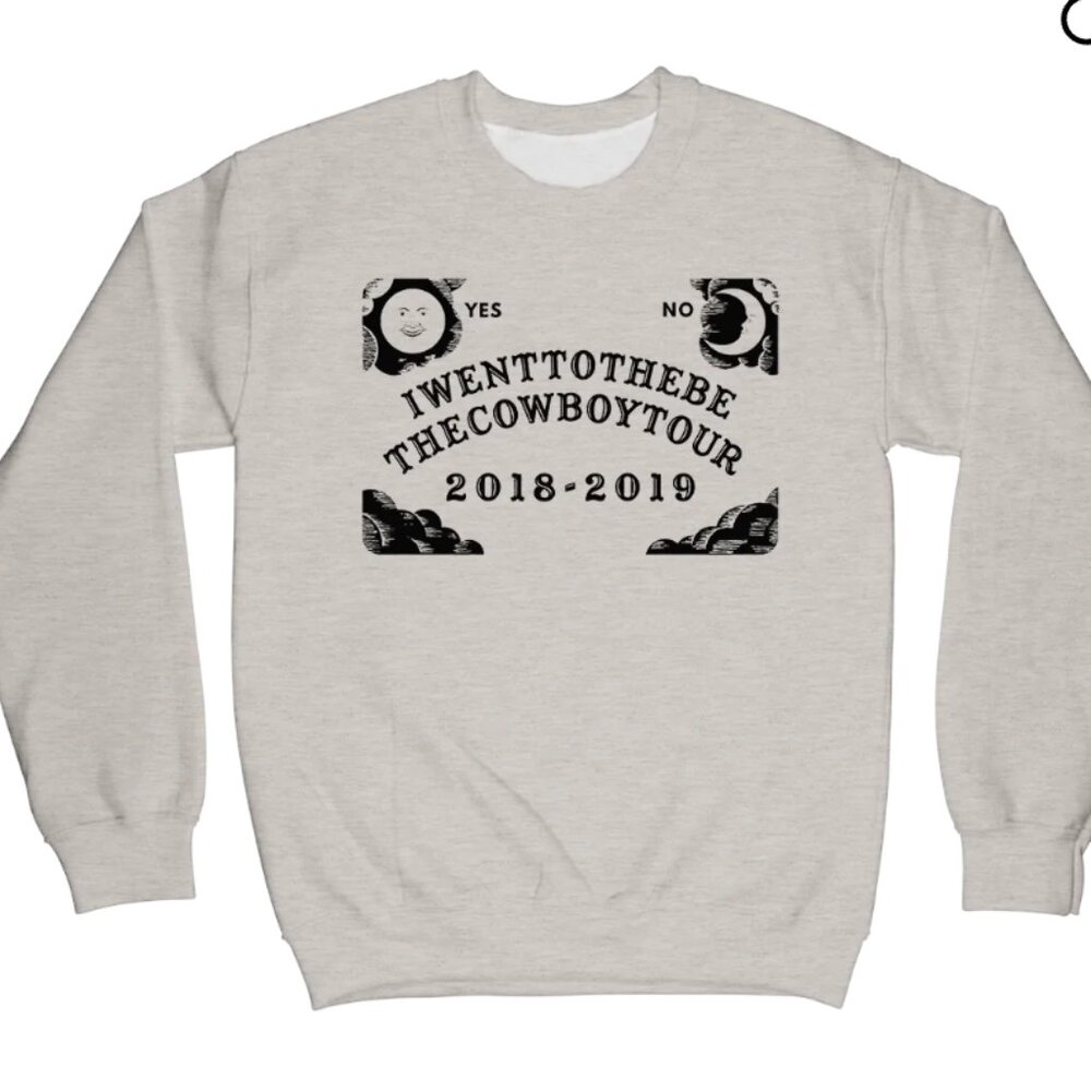 Mitsky Ouija Grey Sweatshirt M